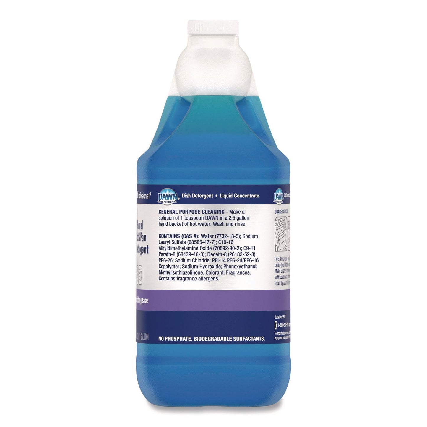 Manual Pot/Pan Dish Detergent, Original, 4/Carton - OrderMe
