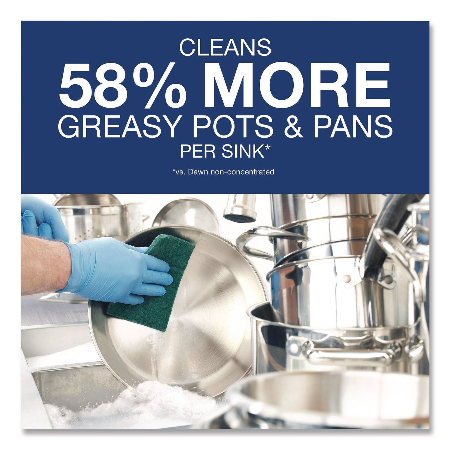 Manual Pot/Pan Dish Detergent, Original, 4/Carton - OrderMe