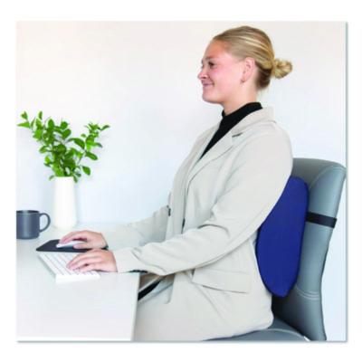 Sitback Standard Lumbar Back Support , 13 x 14, Blue