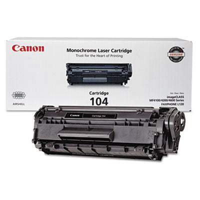 0263B001 (104) Toner, 2,000 Page-Yield, Black OrdermeInc OrdermeInc