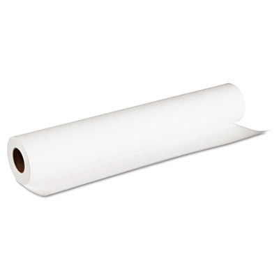 Matte Coated Paper Roll, 2" Core, 8 mil, 24" x 100 ft, Matte White OrdermeInc OrdermeInc