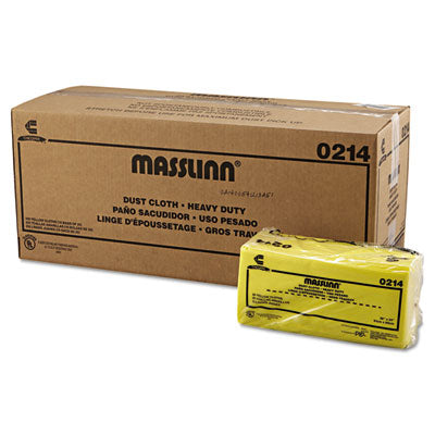 Masslinn Dust Cloths, 1-Ply, 24 x 40, Unscented, Yellow, 25/Bag, 10 Bags/Carton OrdermeInc OrdermeInc