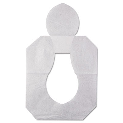 Health Gards Toilet Seat Covers, Half-Fold, 14.25 x 16.5, White, 250/Pack, 10 Boxes/Carton OrdermeInc OrdermeInc