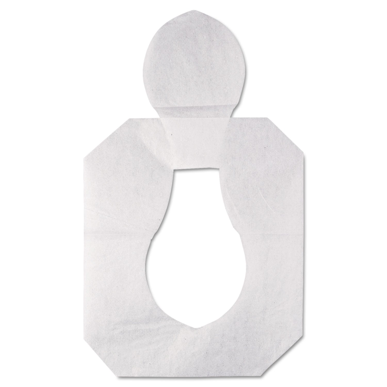 HOSPECO Health Gards Toilet Seat Covers, Half-Fold, 14.25 x 16.5, White, 250/Pack, 4 Packs/Carton - OrdermeInc