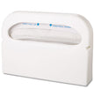 HOSPECO Health Gards Toilet Seat Cover Dispenser, Half-Fold, 16 x 3.25 x 11.5, White, 2/Box - OrdermeInc