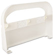 HOSPECO Health Gards Toilet Seat Cover Dispenser, Half-Fold, 16 x 3.25 x 11.5, White, 2/Box - OrdermeInc