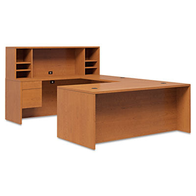 10500 Series "L" Workstation Right Pedestal Desk with 3/4 Height Pedestal, 72" x 36" x 29.5", Harvest OrdermeInc OrdermeInc