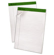 Earthwise by Ampad Recycled Writing Pad, Wide/Legal Rule, Politex Sand Headband, 40 White 8.5 x 11.75 Sheets, 4/Pack OrdermeInc OrdermeInc