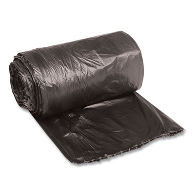 Boardwalk® Low-Density Waste Can Liners, 16 gal, 0.35 mil, 24" x 32", Black, 50 Bags/Roll, 10 Rolls/Carton - OrdermeInc