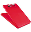 Saunders SlimMate Storage Clipboard, 0.5" Clip Capacity, Holds 8.5 x 11 Sheets, Red - OrdermeInc