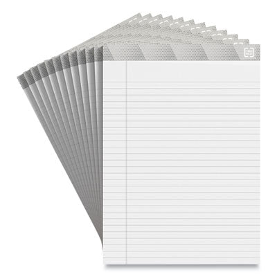 TRU RED™ Notepads, Wide/Legal Rule, 50 White 8.5 x 11.75 Sheets, 12/Pack OrdermeInc OrdermeInc