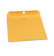 Quality Park™ Clasp Envelope, 28 lb Bond Weight Kraft, #97, Square Flap, Clasp/Gummed Closure, 10 x 13, Brown Kraft, 250/Carton OrdermeInc OrdermeInc