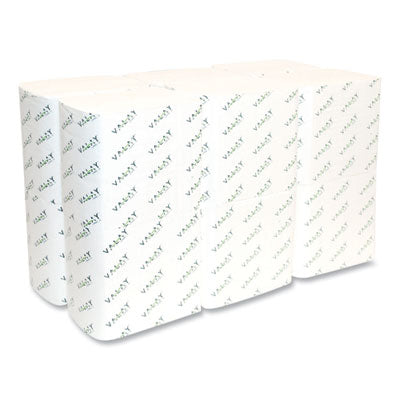 MORCON Valay Interfolded Napkins, 2-Ply, 6.5 x 8.25, White, 500/Pack, 12 Packs/Carton - OrdermeInc