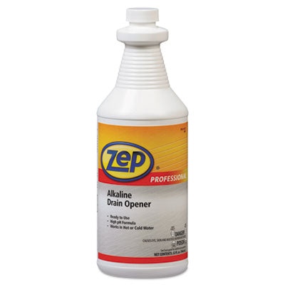 ZEP INC. Alkaline Drain Opener Quart Bottle - OrdermeInc