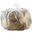 High Density Can Liners, 33 gal, 13 mic, 33" x 39", Natural, 25 Bags/Roll, 10 Rolls/Carton OrdermeInc OrdermeInc