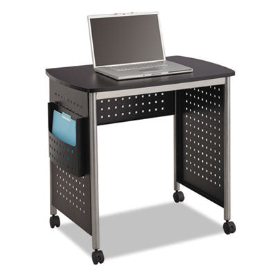 Scoot Desk, 32.25" x 22" x 30.5", Black/Silver OrdermeInc OrdermeInc