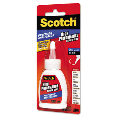 Scotch® Maximum Strength All-Purpose High-Performance Repair Glue, 1.25 oz, Dries Clear - OrdermeInc