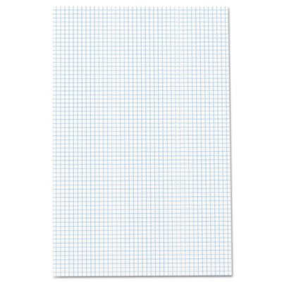 Quadrille Pads, Quadrille Rule (4 sq/in), 50 White (Standard 15 lb Bond) 11 x 17 Sheets OrdermeInc OrdermeInc