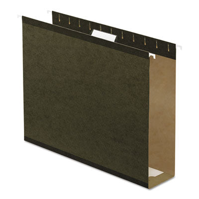 Pendaflex® Extra Capacity Reinforced Hanging File Folders with Box Bottom, 3" Capacity, Letter Size, 1/5-Cut Tabs, Green, 25/Box OrdermeInc OrdermeInc