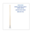 BOARDWALK Spring Grip Metal Head Mop Handle for Most Mop Heads, Wood, 60", Natural - OrdermeInc