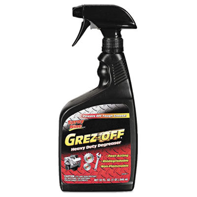 Grez-off Heavy-Duty Degreaser, 32 oz Spray Bottle, 12/Carton OrdermeInc OrdermeInc