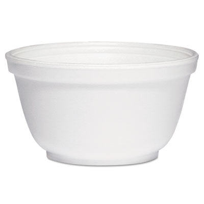 DART Foam Bowls, 10 oz, White, 50/Pack, 20 Packs/Carton - OrdermeInc