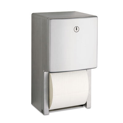 ConturaSeries Two-Roll Tissue Dispenser, 6.08 x 5.94 x 11, Stainless Steel OrdermeInc OrdermeInc