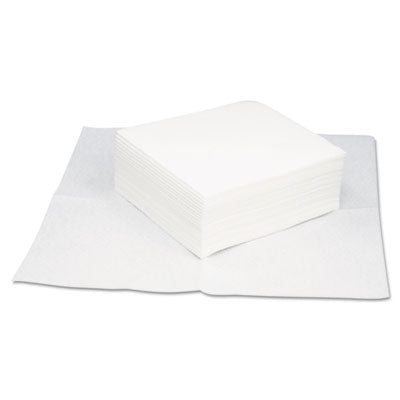 TASKBrand Grease and Oil Wipers, Quarterfold, 12 x 13.25, White, 50/Pack, 16 Packs/Carton OrdermeInc OrdermeInc