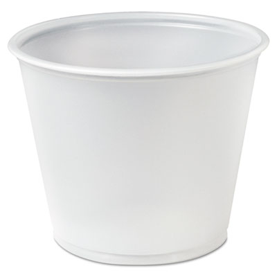 Polystyrene Portion Cups, 5.5 oz, Translucent, 250/Bag, 10 Bags/Carton OrdermeInc OrdermeInc