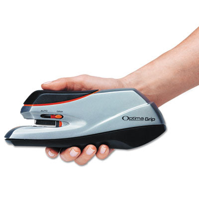 Optima Grip Electric Stapler, 20-Sheet Capacity, Black/Silver OrdermeInc OrdermeInc