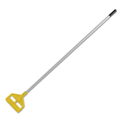 Rubbermaid® Commercial Invader Aluminum Side-Gate Wet-Mop Handle, 60", Gray/Yellow OrdermeInc OrdermeInc