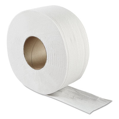 JRT Jumbo Bath Tissue, Septic Safe, 2-Ply, White, 3.3" x 500 ft, 12/Carton OrdermeInc OrdermeInc