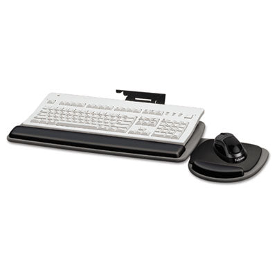 Adjustable Standard Keyboard Platform, 20.25w x 11.13d, Graphite/Black OrdermeInc OrdermeInc