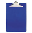 Recycled Plastic Clipboard with Ruler Edge, 1" Clip Capacity, Holds 8.5 x 11 Sheets, Blue OrdermeInc OrdermeInc