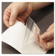 Self-Adhesive Poly Pockets, Top Load, 9 x 5.56, Clear, 100/Box - OrdermeInc