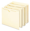 Smead™ Manila File Jackets, 2-Ply Straight Tab, Letter Size, Manila, 100/Box OrdermeInc OrdermeInc