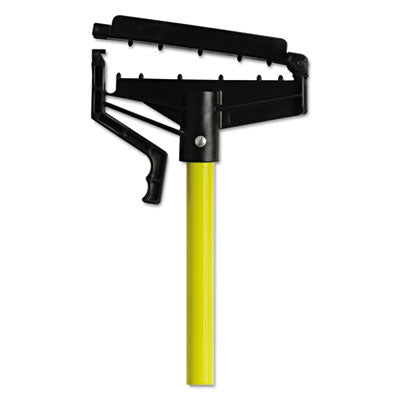 DIVERSEY Quick-Change Mop Handle, 60", Fiberglass, Yellow - OrdermeInc