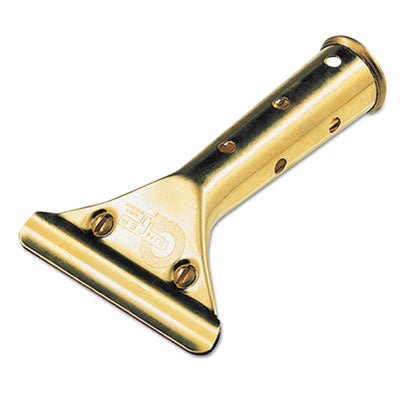 Unger® Golden Clip Brass 4.5" Squeegee Handle OrdermeInc OrdermeInc