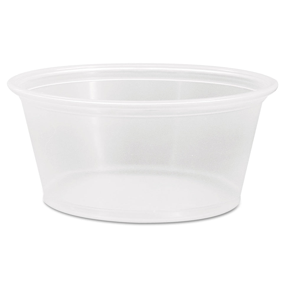 DART Conex Complements Portion/Medicine Cups, 3.25 oz, Clear, 125/Bag, 20 Bags/Carton - OrdermeInc