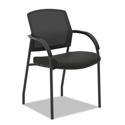 Lota Series Guest Side Chair, 23" x 24.75" x 34.5", Black Seat, Black Back, Black Base OrdermeInc OrdermeInc
