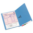 Smead™ Shelf-Master Reinforced End Tab Colored Folders, Straight Tabs, Letter Size, 0.75" Expansion, Blue, 100/Box OrdermeInc OrdermeInc