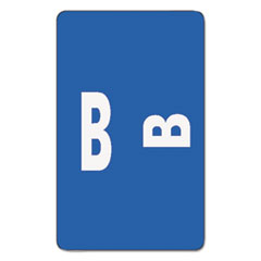 Smead™ AlphaZ Color-Coded Second Letter Alphabetical Labels, B, 1 x 1.63, Dark Blue, 10/Sheet, 10 Sheets/Pack - OrdermeInc