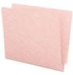 Shelf-Master Reinforced End Tab Colored Folders, Straight Tabs, Letter Size, 0.75" Expansion, Pink, 100/Box OrdermeInc OrdermeInc
