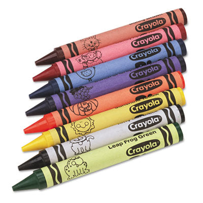 Crayola® Jumbo Classpack Crayons, 25 Each of 8 Colors, 200/Set OrdermeInc OrdermeInc