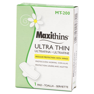HOSPECO® Maxithins Vended Ultra-Thin Pads, 200/Carton OrdermeInc OrdermeInc