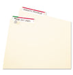 Printable 4" x 6" - Permanent File Folder Labels, 0.69 x 3.44, White, 7/Sheet, 36 Sheets/Pack, (5201) - OrdermeInc