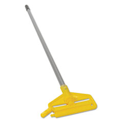 Rubbermaid® Commercial Invader Aluminum Side-Gate Wet-Mop Handle, 1" dia x 60", Gray/Yellow OrdermeInc OrdermeInc