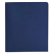 Smead™ 2-Pocket Folder with Tang Fastener, 0.5" Capacity, 11 x 8.5, Dark Blue, 25/Box OrdermeInc OrdermeInc