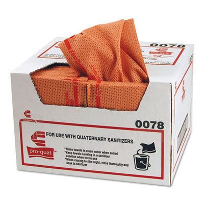 Pro-Quat Fresh Guy Food Service Towels, Heavy Duty, 12.5 x 17, Red, 150/Carton OrdermeInc OrdermeInc