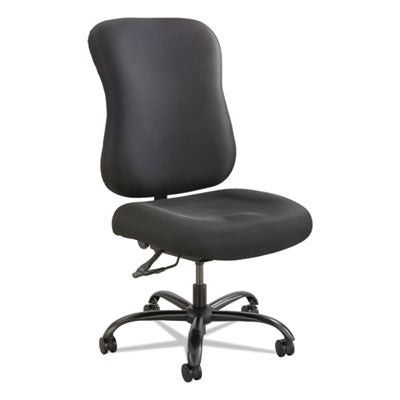 Optimus High Back Big and Tall Chair, Fabric, Supports Up to 400 lb, 19" to 22" Seat Height, Black OrdermeInc OrdermeInc